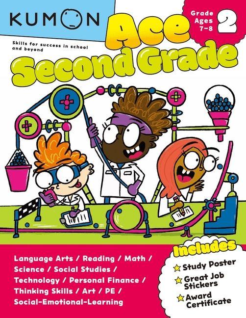 Könyv ACE SECOND GRADE KUMON PUBLISHING