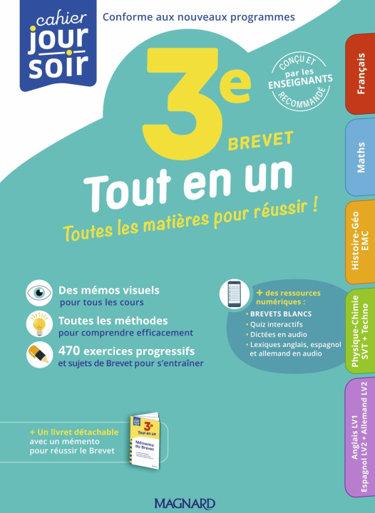 Kniha Tout en un 3e Brevet Benitah