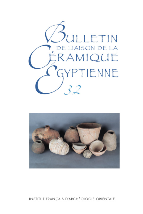 Kniha Bulletin de liaison de la céramique égyptienne 32 