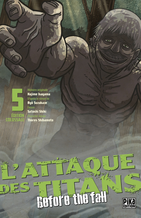 Knjiga L'Attaque des Titans - Before the Fall Edition Colossale T05 