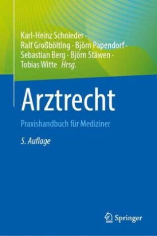 Book Arztrecht Björn Papendorf