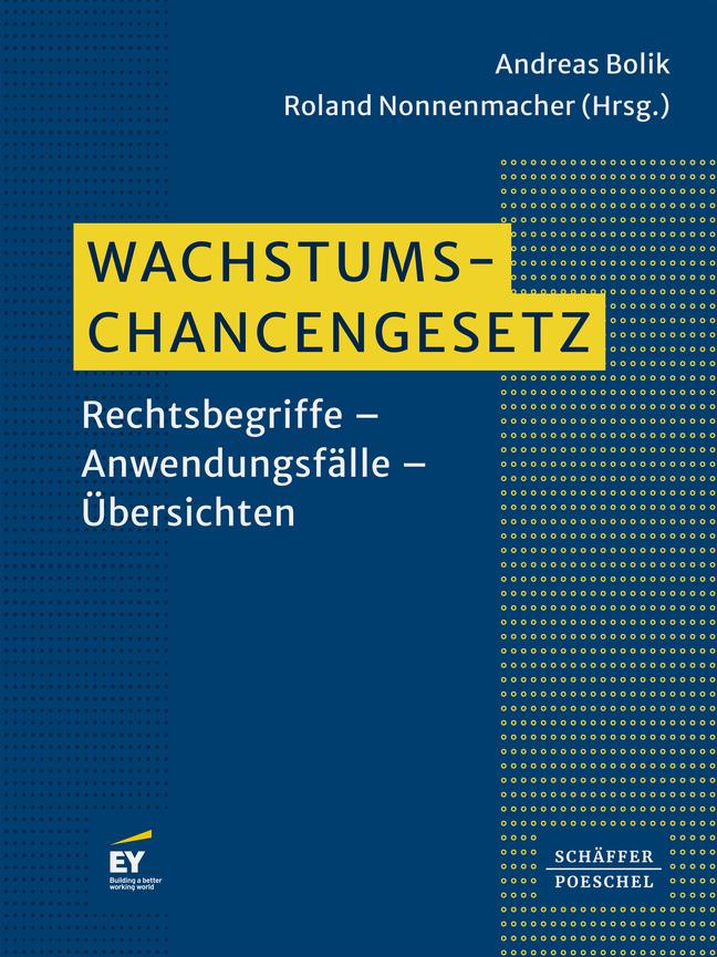 Knjiga Wachstumschancengesetz Roland Nonnenmacher