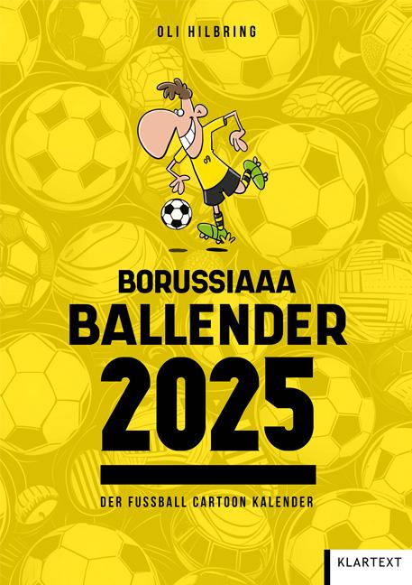 Naptár/Határidőnapló Ballender Borussia Dortmund 2025 