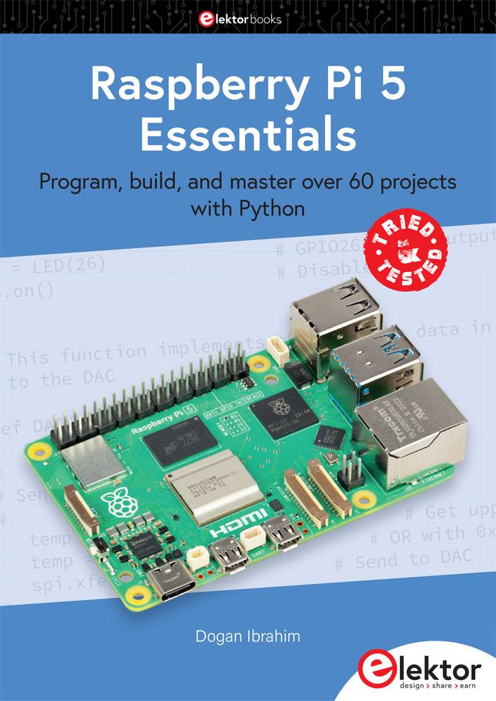 Knjiga Raspberry Pi 5 Essentials 