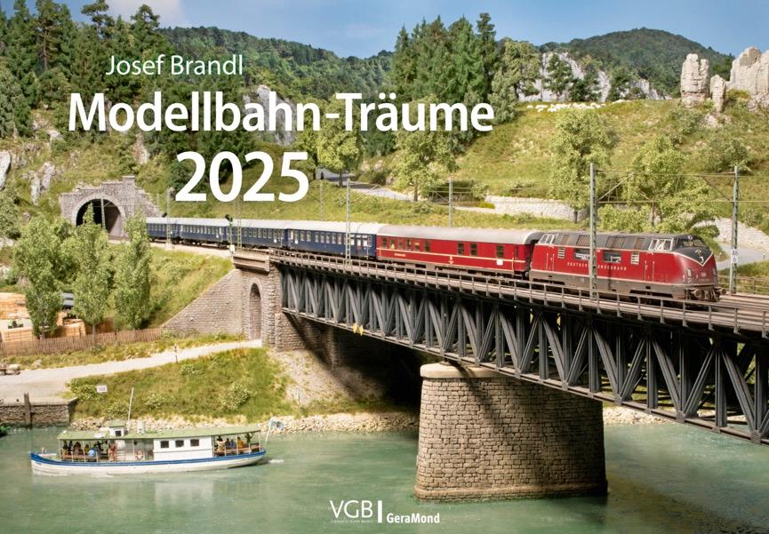 Kalendář/Diář Modellbahn-Träume 2025 