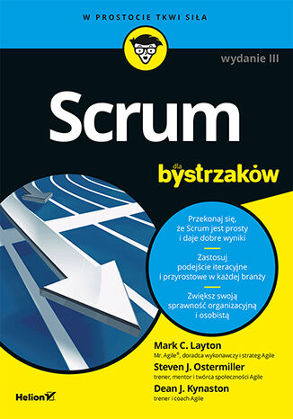 Kniha Scrum dla bystrzaków wyd. 3 Mark C. Layton