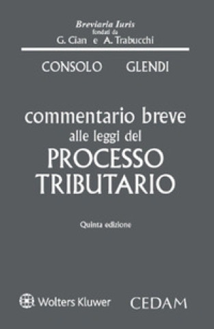 Könyv Commentario breve alle leggi del processo tributario Claudio Consolo