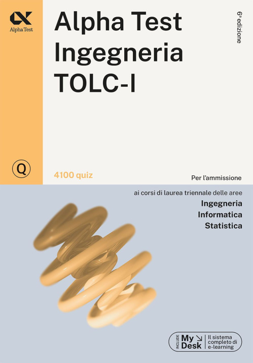 Книга Alpha Test. Ingegneria. TOLC-I. 4100 quiz Stefano Bertocchi