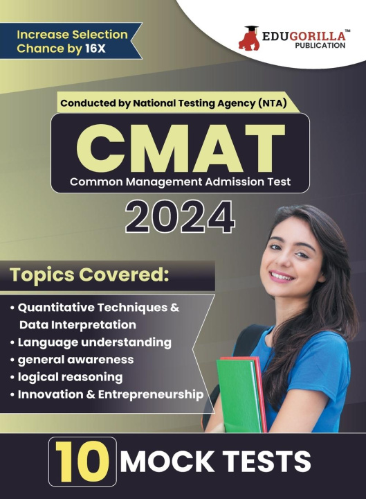 Knjiga CMAT 2024 EduGorilla Prep Experts