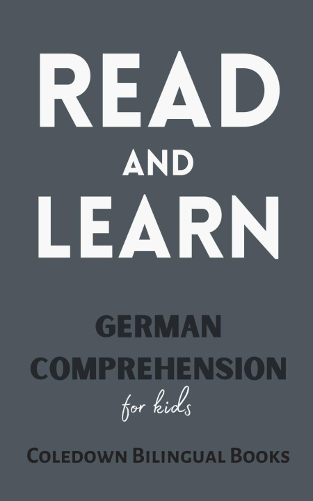 Knjiga Read and Learn Coledown Bilingual Books