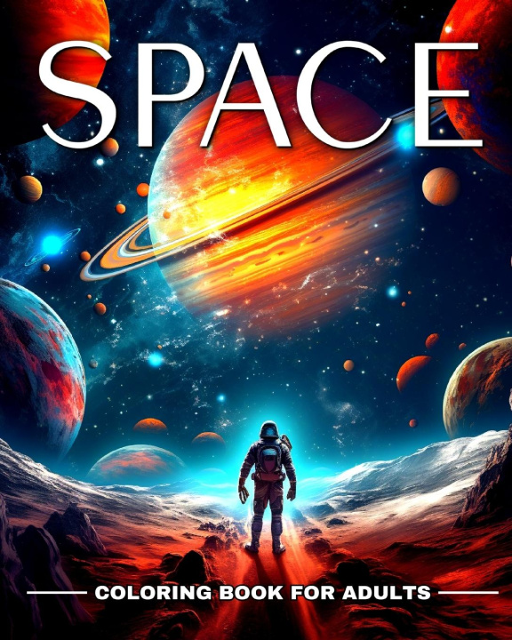 Knjiga Space Coloring Book for Adults Regina Peay