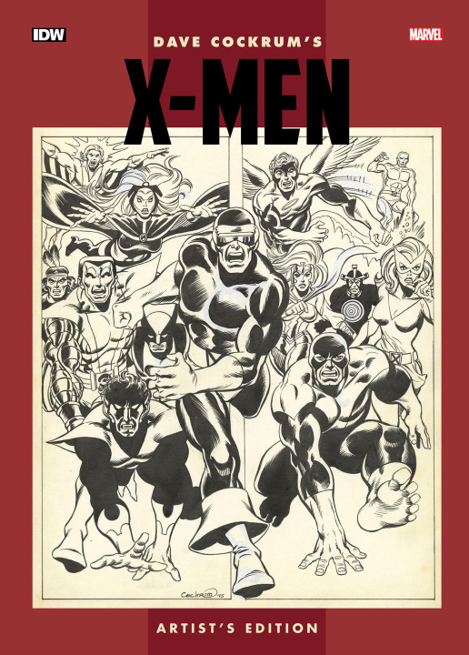 Książka Dave Cockrum's X-Men Artist's Edition 