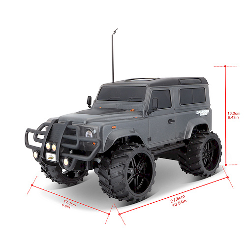 Book Land Rover Defender Off Road skala 1:16 82705GY MARC01 