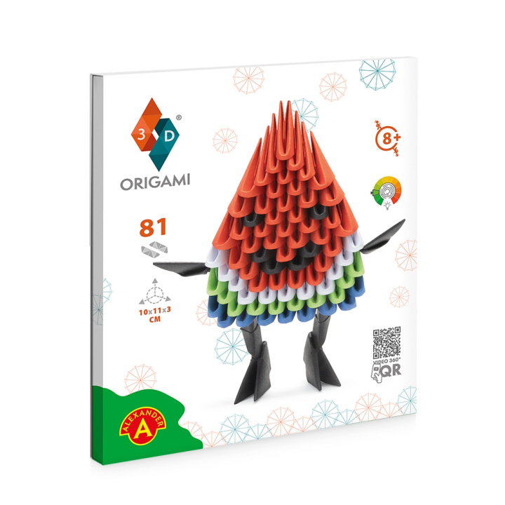 Igra/Igrača Origami 3D Arbuz 