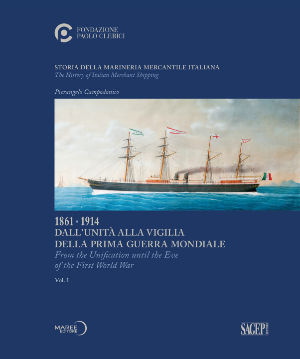 Kniha Storia della marineria mercantile italiana Pierangelo Campodonico