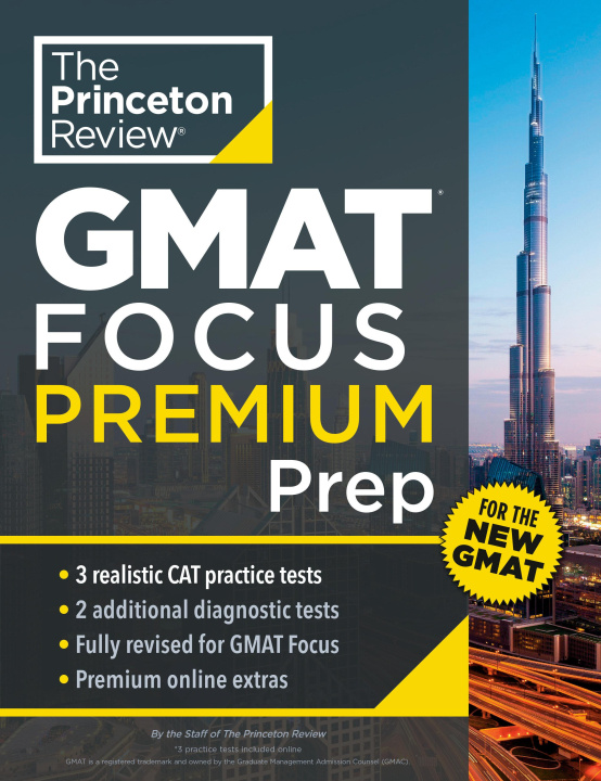 Kniha Princeton Review GMAT Focus Premium Prep 