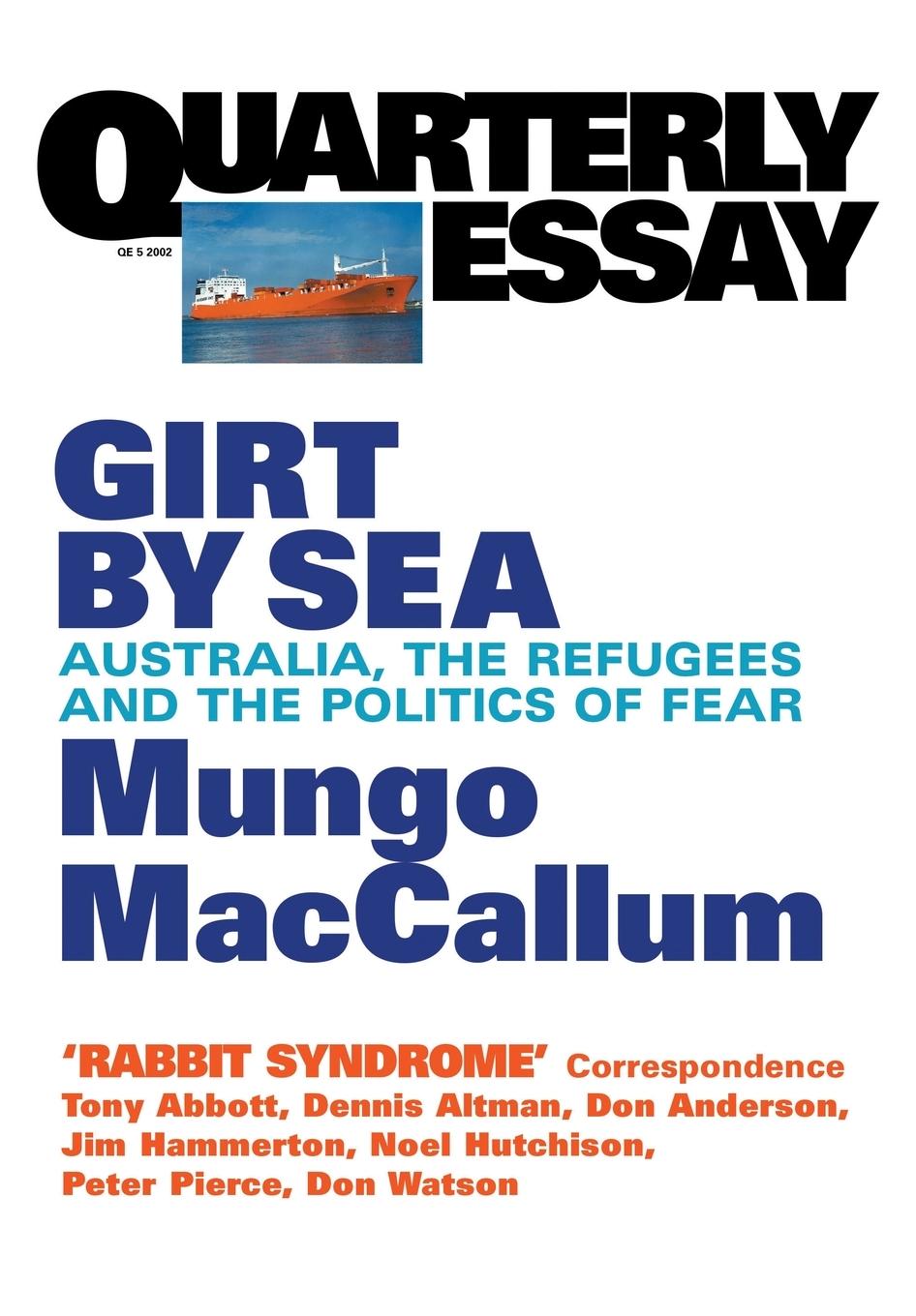 Livre Girt By Sea Mungo MacCallum