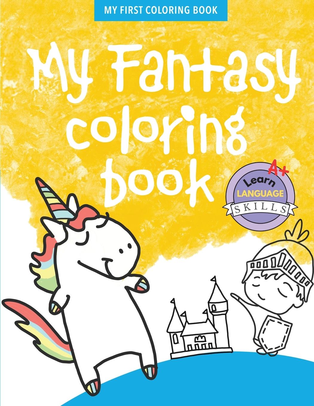 Книга My Fantasy Coloring Book - Book 2 