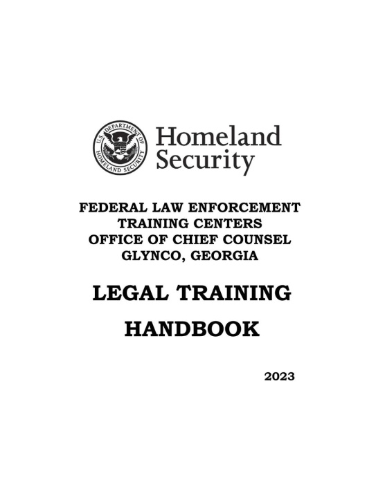 Kniha Legal Training Handbook 2023 