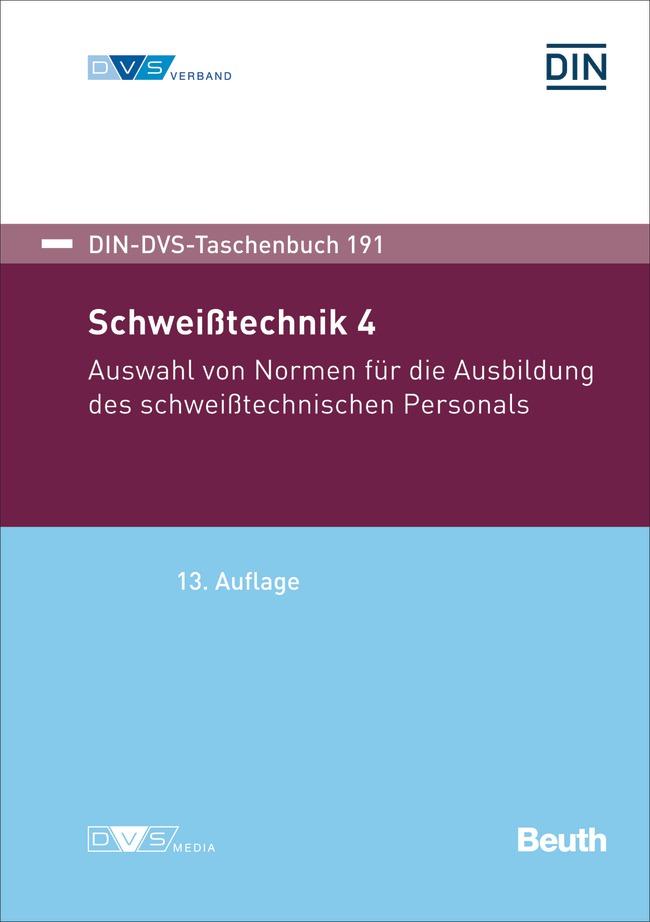 Knjiga Schweißtechnik 4 Dvs
