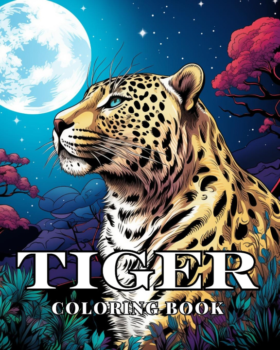 Carte Tiger Coloring Book for Families of Cats 