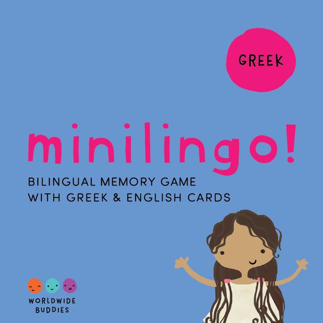 Hra/Hračka Minilingo Greek / English Bilingual Flashcards 