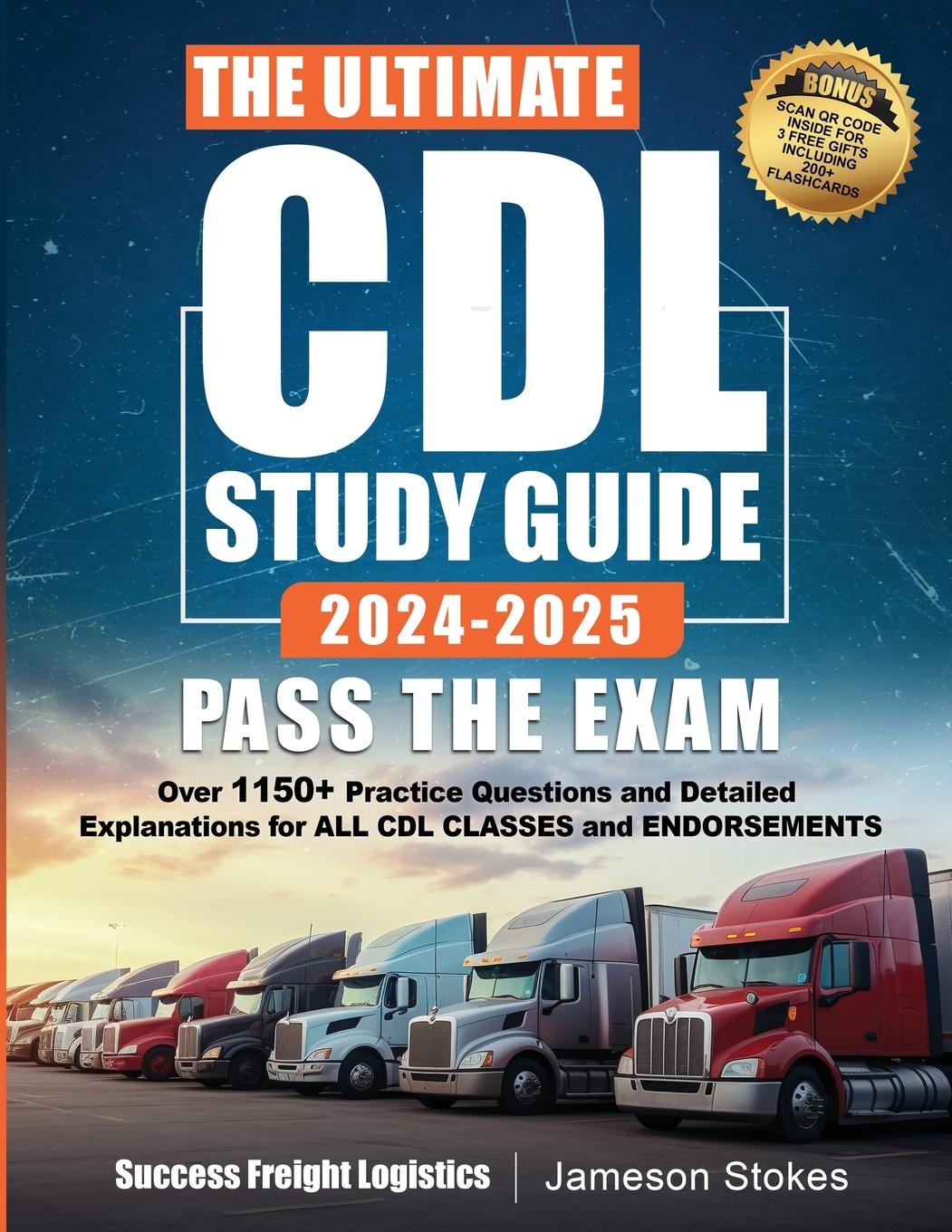 Книга The Ultimate CDL Study Guide 2024-2025 PASS THE EXAM Success Freight Logistics