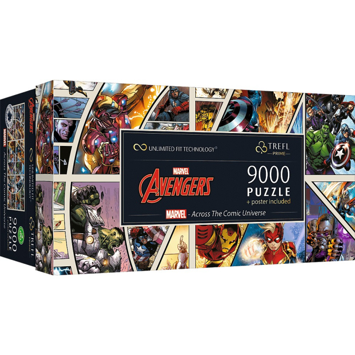 Spiel/Spielzeug Puzzle 9000 Prime Marvel Across The Comic Universe 81022 