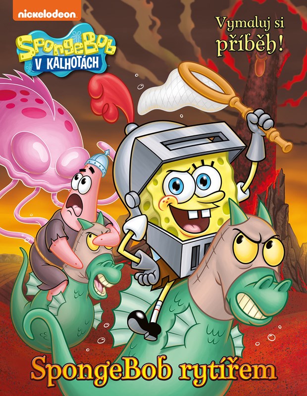 Kniha SpongeBob - SpongeBob rytířem 