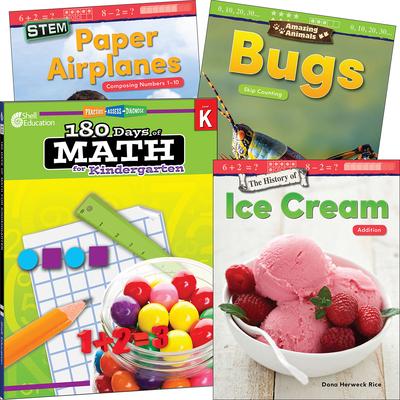 Játék Learn-At-Home: Explore Math Bundle Grade K: 4-Book Set Multiple Authors