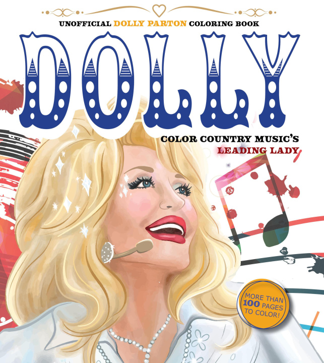 Kniha Unofficial Dolly Parton Coloring Book 
