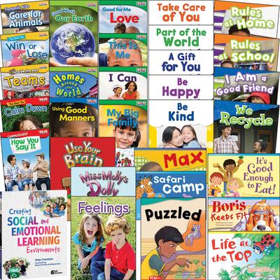 Spiel/Spielzeug Social Emotional 31-Book Set with Shell Book: Grades K-1 Multiple Authors