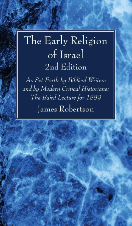 Book The Early Religion of Israel, 2nd Edition 