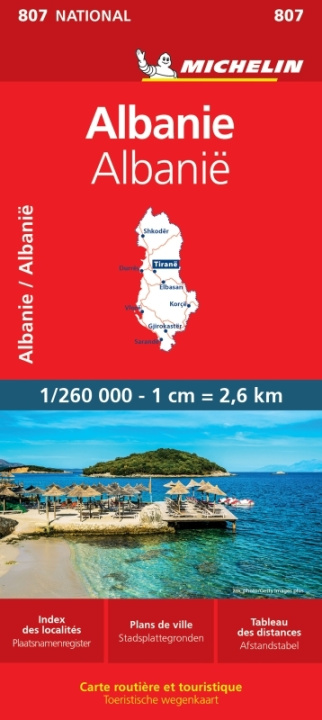 Έντυπα Albanie Michelin