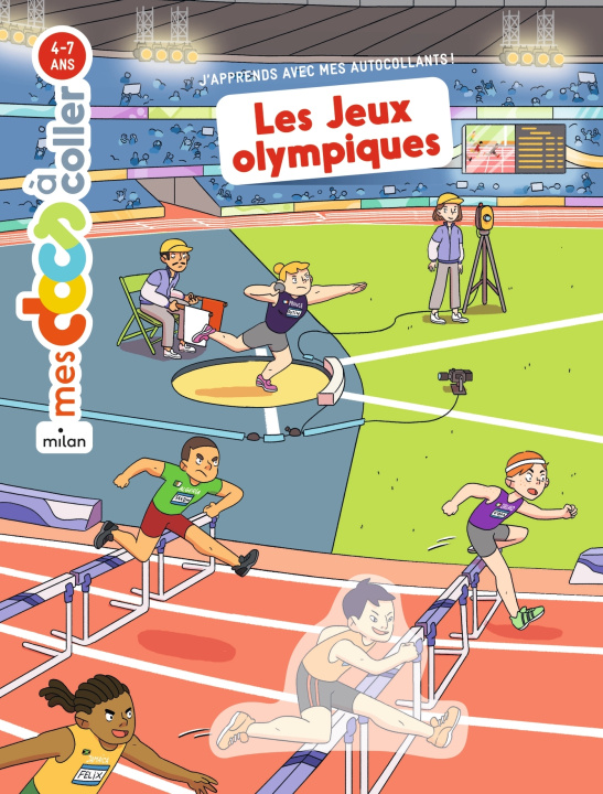 Könyv Les Jeux olympiques Stéphanie Ledu
