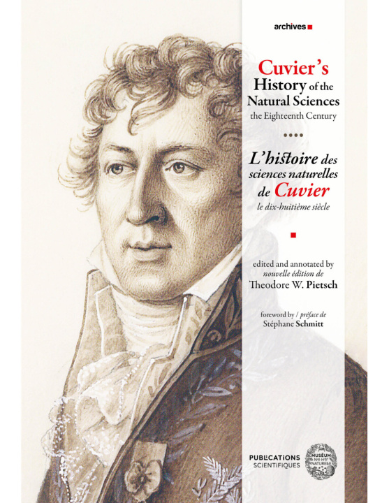 Carte Cuvier's History of the Natural Sciences - the Eighteenth Century Pietsch