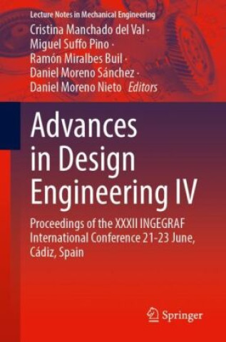 Buch Advances in Design Engineering IV Cristina Manchado del Val