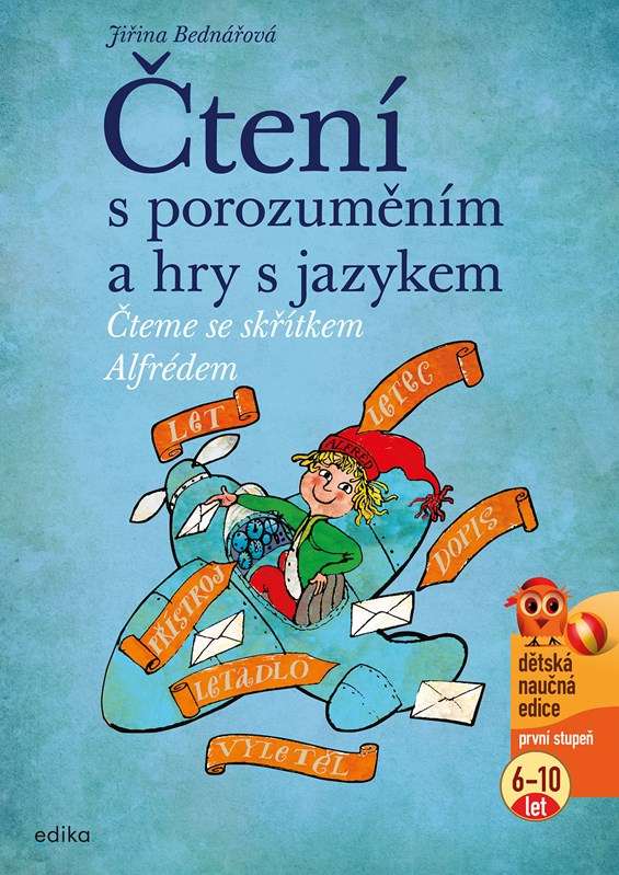 Kniha Čtení s porozuměním a hry s jazykem Jiřina Bednářová