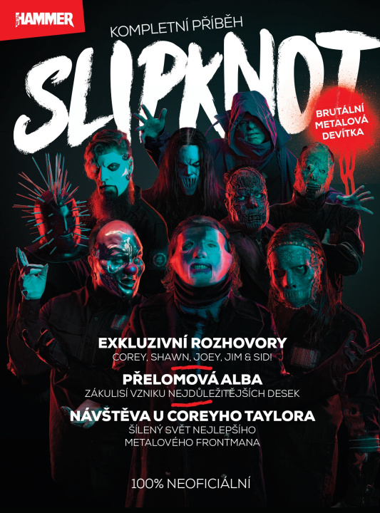 Kniha Slipknot – Kompletní příběh Metal Hammer