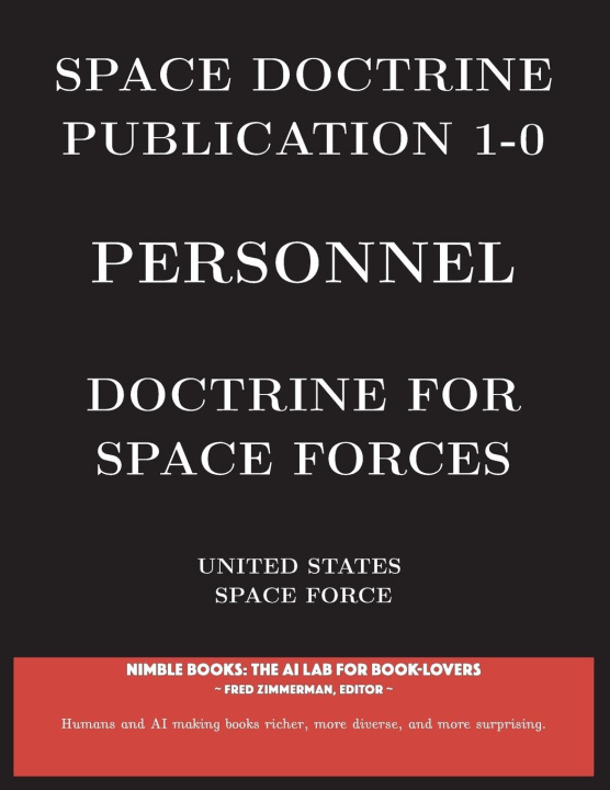 Kniha Space Doctrine Publication 1-0 Personnel Zimmerman