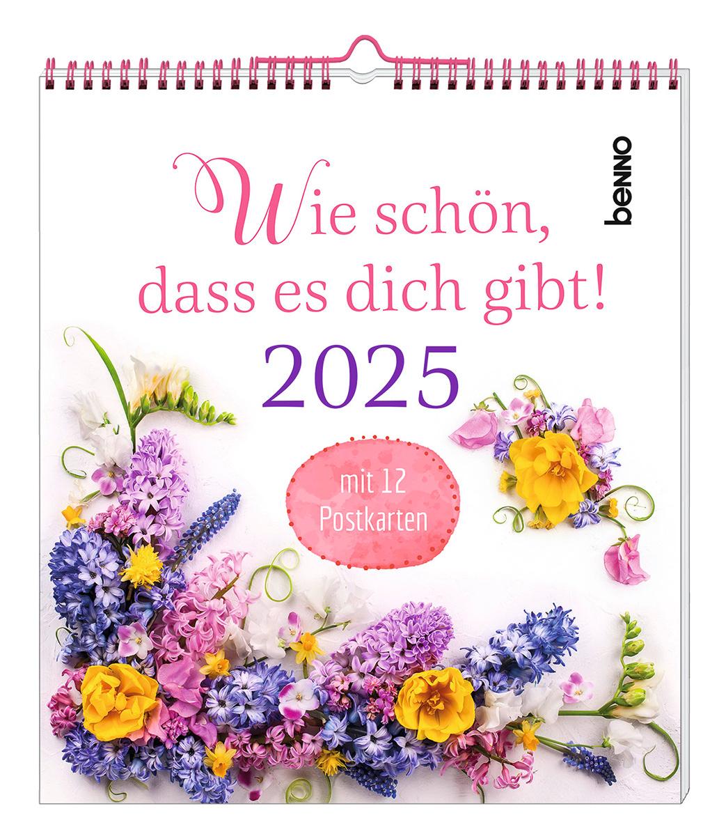 Naptár/Határidőnapló Wie schön, dass es dich gibt! 2024 