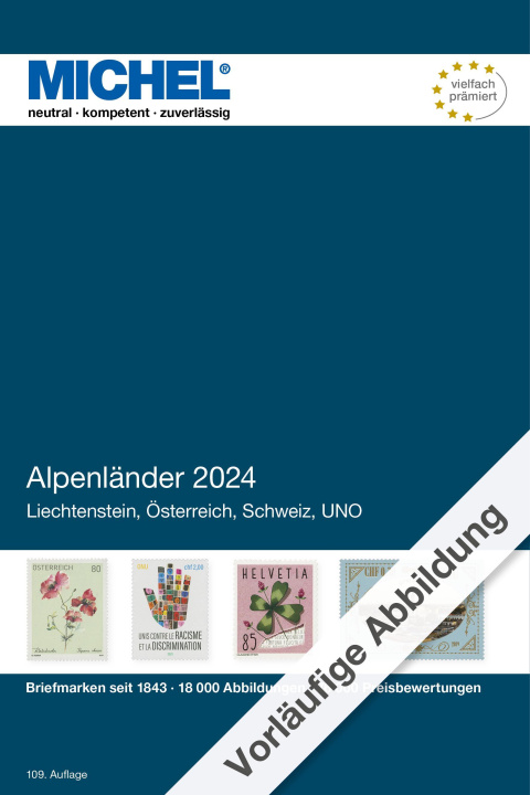 Kniha Alpenländer 2024 