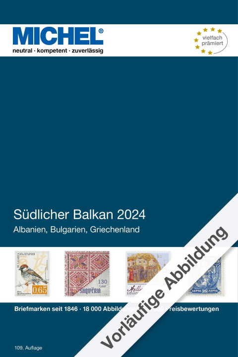 Kniha Südlicher Balkan 2024 