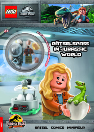 Książka LEGO® Jurassic World(TM) - Rätselspaß in Jurassic World, m. 1 Beilage 