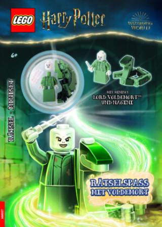 Kniha LEGO® Harry Potter(TM) - Rätselspaß mit Voldemort, m. 1 Beilage 