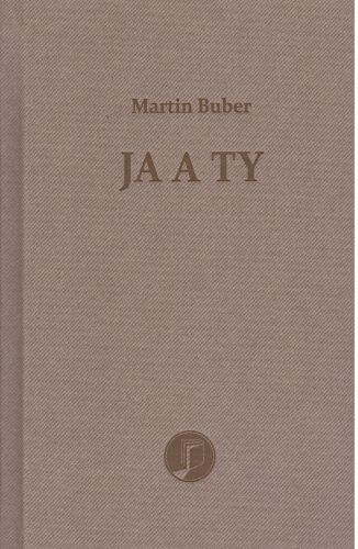 Book Ja a ty Martin Buber