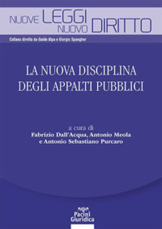 Könyv nuova disciplina degli appalti pubblici 
