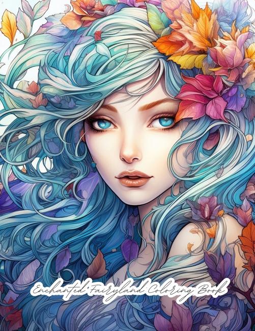 Kniha Enchanted Fairy Land Coloring Book 