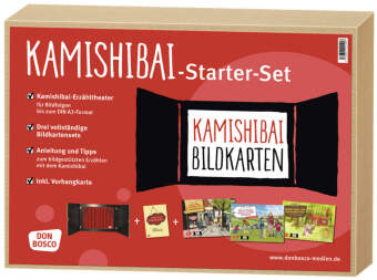 Hra/Hračka Kamishibai-Starter-Set zum Angebotspreis Redaktionsteam Don Bosco Medien