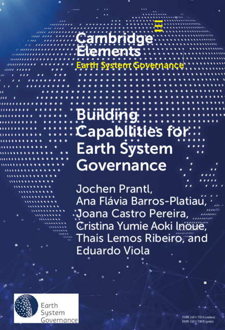 Kniha Building Capabilities for Earth System Governance Jochen Prantl